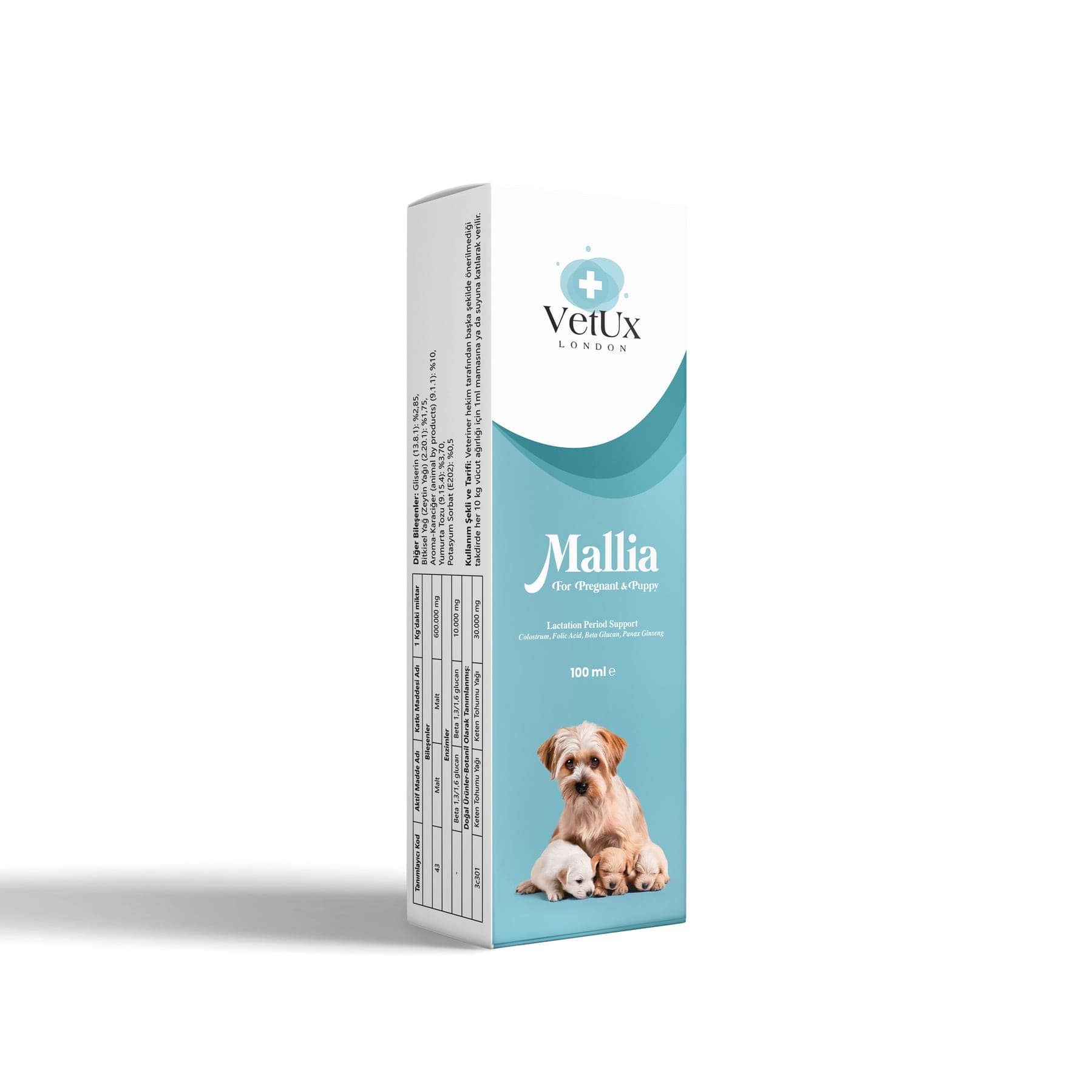 Mallia Pregnant & Puppy