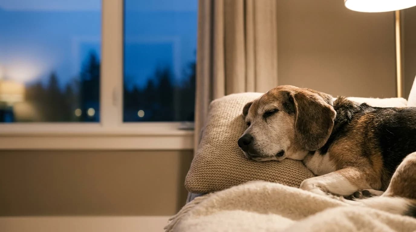 Night-time Vocalisation and Spatial Disorientation in Aging Dogs: The Role of Neuronal Choline